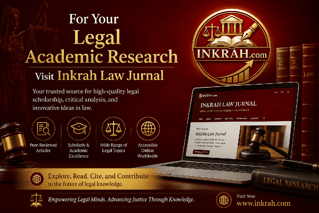 INKRAH Law Journal: Journal of Law and Legal Knowledge