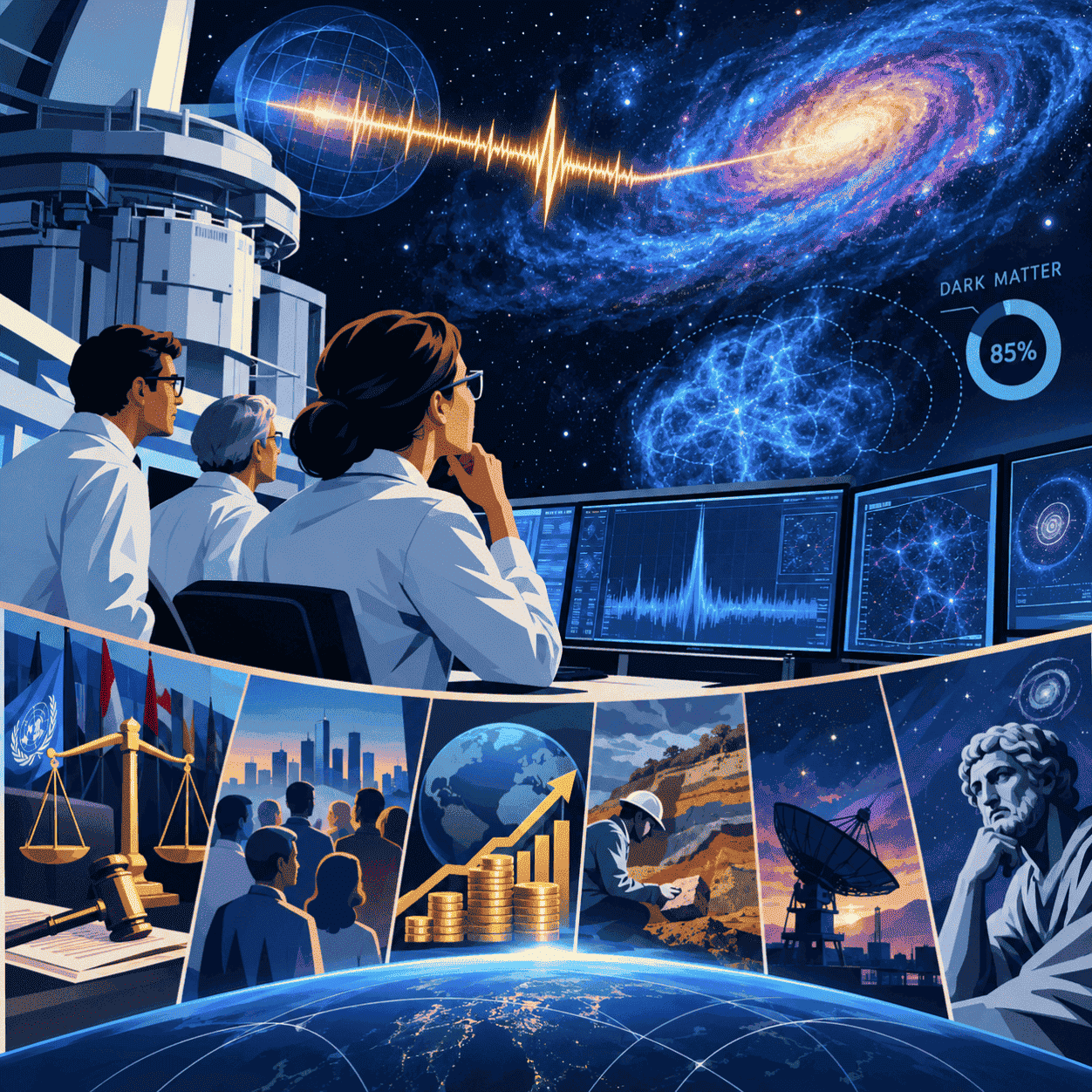 Dark matter signal detected by astrophysicists using advanced cosmic detectors