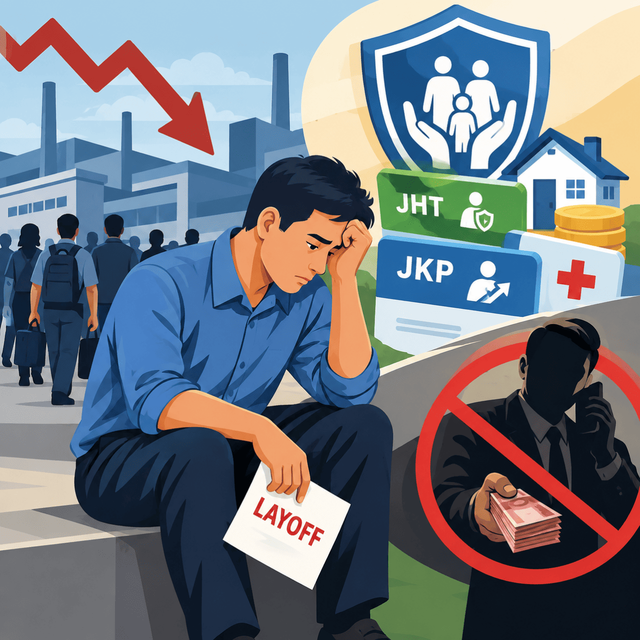 Indonesia's 53,000 layoffs demand better worker protections