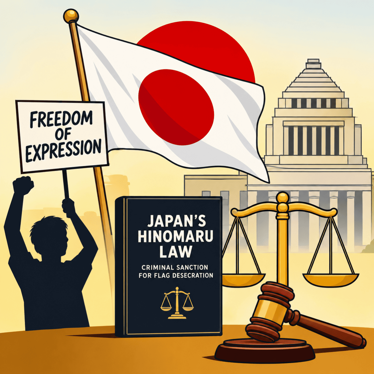 Japan's Hinomaru Law